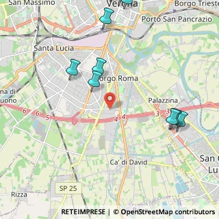 Mappa 37135 Verona VR, Italia (2.99583)