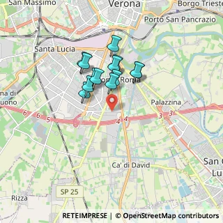 Mappa 37135 Verona VR, Italia (1.30769)