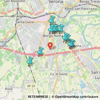 Mappa 37135 Verona VR, Italia (1.57909)