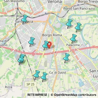 Mappa 37135 Verona VR, Italia (2.37545)