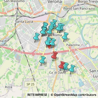 Mappa 37135 Verona VR, Italia (1.41526)