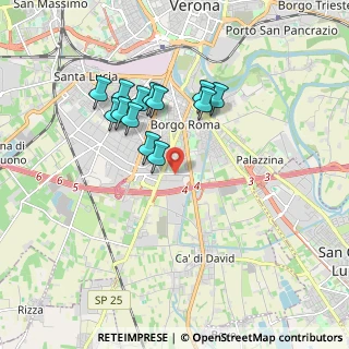 Mappa 37135 Verona VR, Italia (1.57154)