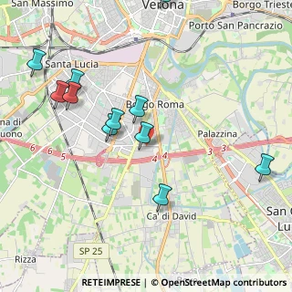 Mappa 37135 Verona VR, Italia (2.25091)