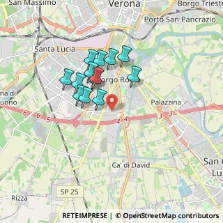 Mappa 37135 Verona VR, Italia (1.4)