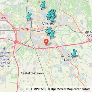Mappa 37135 Verona VR, Italia (4.57)