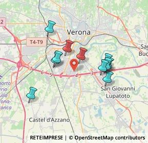 Mappa 37135 Verona VR, Italia (3.05)