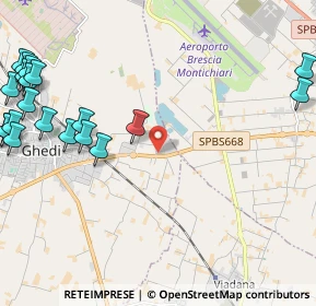 Mappa Via Enrico Fermi, 25016 Ghedi BS, Italia (3.156)