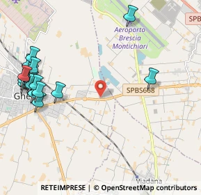 Mappa Via Enrico Fermi, 25016 Ghedi BS, Italia (2.752)