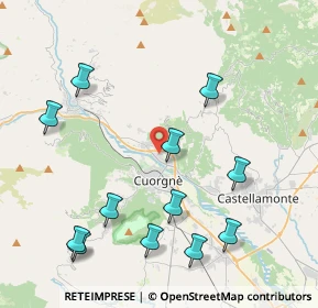 Mappa Località Biancetta, 10082 Cuorgnè TO, Italia (4.71)