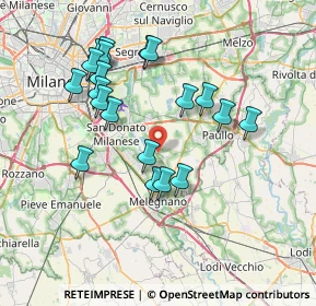 Mappa Via Risorgimento, 20060 Mediglia MI, Italia (7.2025)