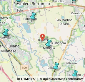 Mappa Via Risorgimento, 20060 Mediglia MI, Italia (3.62)