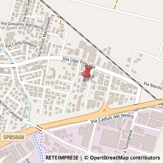 Mappa Via U. Foscolo, 50, 25016 Ghedi, Brescia (Lombardia)