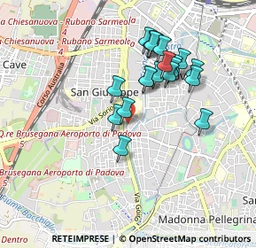 Mappa Via Ezzelino il Balbo, 35141 Padova PD, Italia (0.7905)
