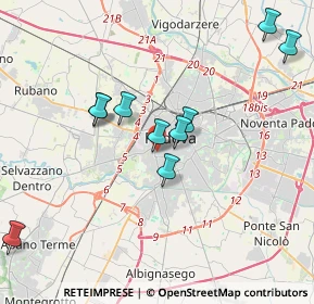 Mappa Via Ezzelino il Balbo, 35141 Padova PD, Italia (4.51)