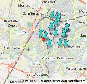 Mappa Via Ezzelino il Balbo, 35141 Padova PD, Italia (1.47)