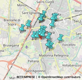 Mappa Via Ezzelino il Balbo, 35141 Padova PD, Italia (1.21368)