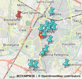 Mappa Via Ezzelino il Balbo, 35141 Padova PD, Italia (1.69533)