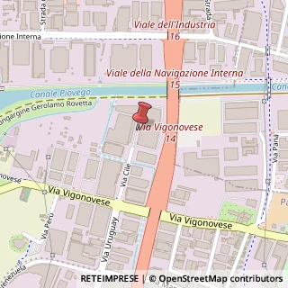 Mappa Via Cile, 14, 35127 Padova, Padova (Veneto)