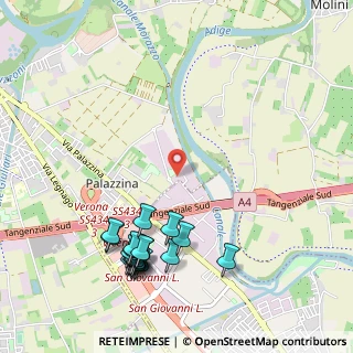 Mappa Via Forte Garofolo, 37134 Verona VR, Italia (1.2395)