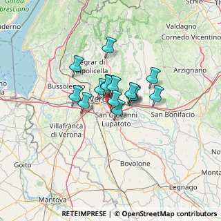 Mappa Via Forte Garofolo, 37134 Verona VR, Italia (8.01133)