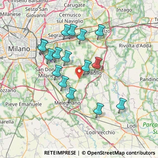 Mappa SP Cerca, 20060 Mediglia MI, Italia (7.15063)
