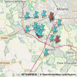 Mappa Via Thomas Alva Edison, 20057 Assago MI, Italia (3.303)