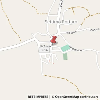Mappa Via Massimo D'Azeglio, 3, 10010 Settimo Rottaro, Torino (Piemonte)