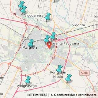 Mappa Via Giuseppe Giacosa, 35127 Padova PD, Italia (5.20364)