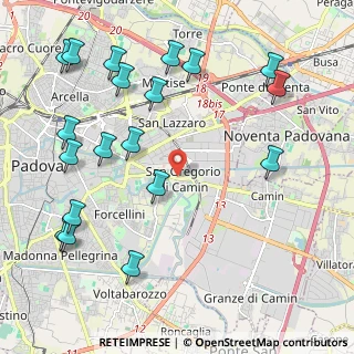 Mappa Via Giuseppe Giacosa, 35127 Padova PD, Italia (2.60316)