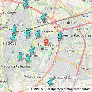 Mappa Via Giuseppe Giacosa, 35127 Padova PD, Italia (2.49417)
