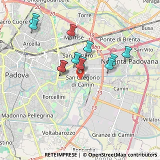 Mappa Via Giuseppe Giacosa, 35127 Padova PD, Italia (1.68917)