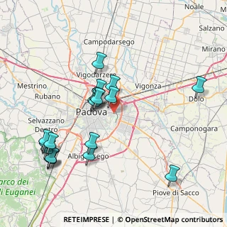 Mappa Via Giuseppe Giacosa, 35127 Padova PD, Italia (8.4725)