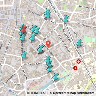 Mappa Via Damiano Chiesa, 35121 Padova PD, Italia (0.2665)