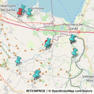 Mappa Via Trento, 25010 Pozzolengo BS, Italia (5.03818)