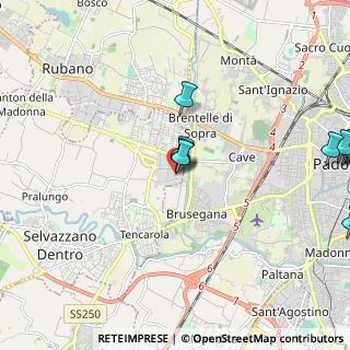 Mappa Via Alessandro Volta, 35030 Caselle PD, Italia (3.09462)