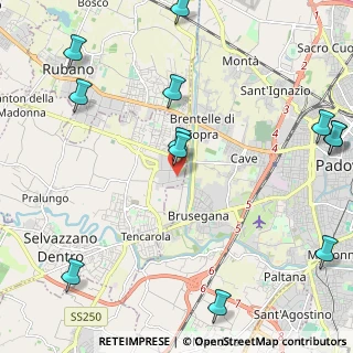 Mappa Via Alessandro Volta, 35030 Caselle PD, Italia (2.93417)