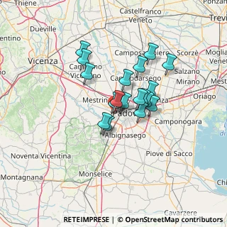 Mappa Via Alessandro Volta, 35030 Caselle PD, Italia (9.68778)