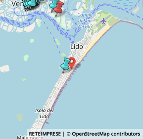 Mappa Lungomare G. Marconi, 30126 Venezia VE, Italia (3.771)