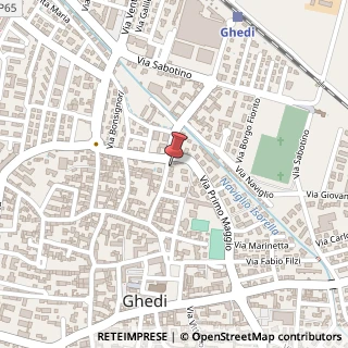 Mappa Via Venti Settembre, 75, 25016 Ghedi, Brescia (Lombardia)
