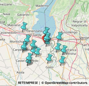 Mappa 25010 Pozzolengo BS, Italia (11.862)