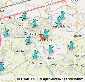 Mappa Via San Crispino, 30039 Stra VE, Italia (2.20636)