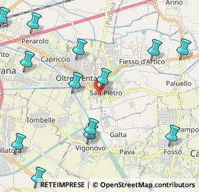 Mappa Via San Crispino, 30039 Stra VE, Italia (2.75154)