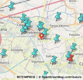 Mappa Via San Crispino, 30039 Stra VE, Italia (2.448)