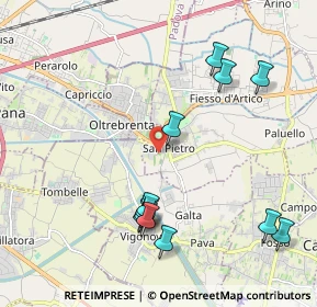 Mappa Via San Crispino, 30039 Stra VE, Italia (2.255)