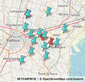 Mappa Via San Crispino, 30039 Stra VE, Italia (6.34267)