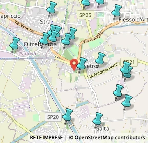 Mappa Via San Crispino, 30039 Stra VE, Italia (1.22)