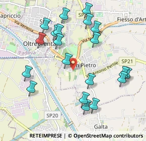 Mappa Via San Crispino, 30039 Stra VE, Italia (1.0825)