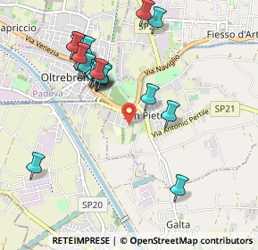 Mappa Via San Crispino, 30039 Stra VE, Italia (1.003)