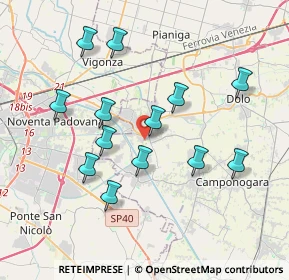 Mappa Via San Crispino, 30039 Stra VE, Italia (3.60077)