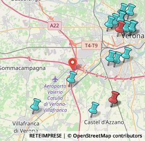 Mappa SP 26A, 37066 Villafranca di Verona VR (5.90389)